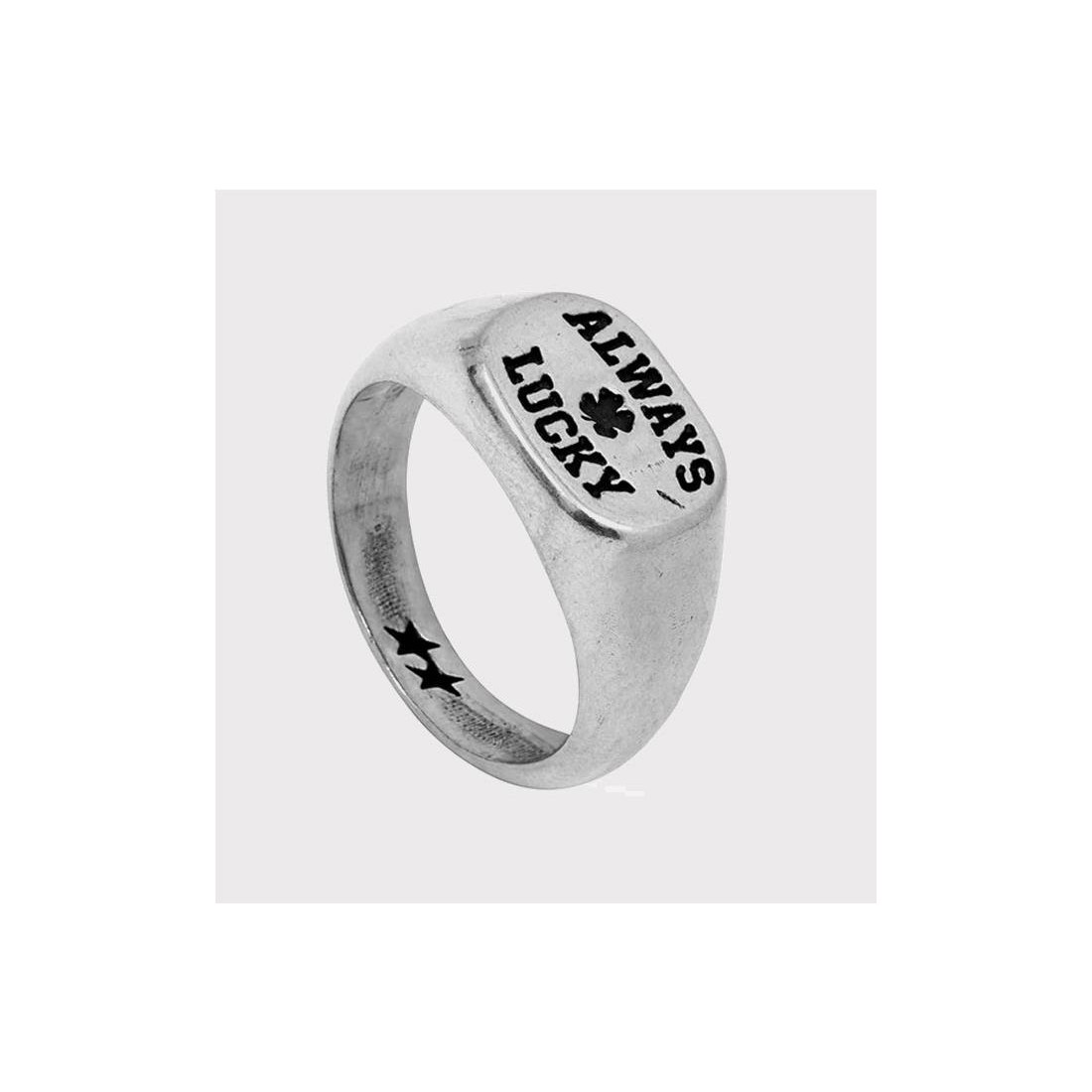TWOJEYS ALWAYS LUCKY SIGNET PLATA