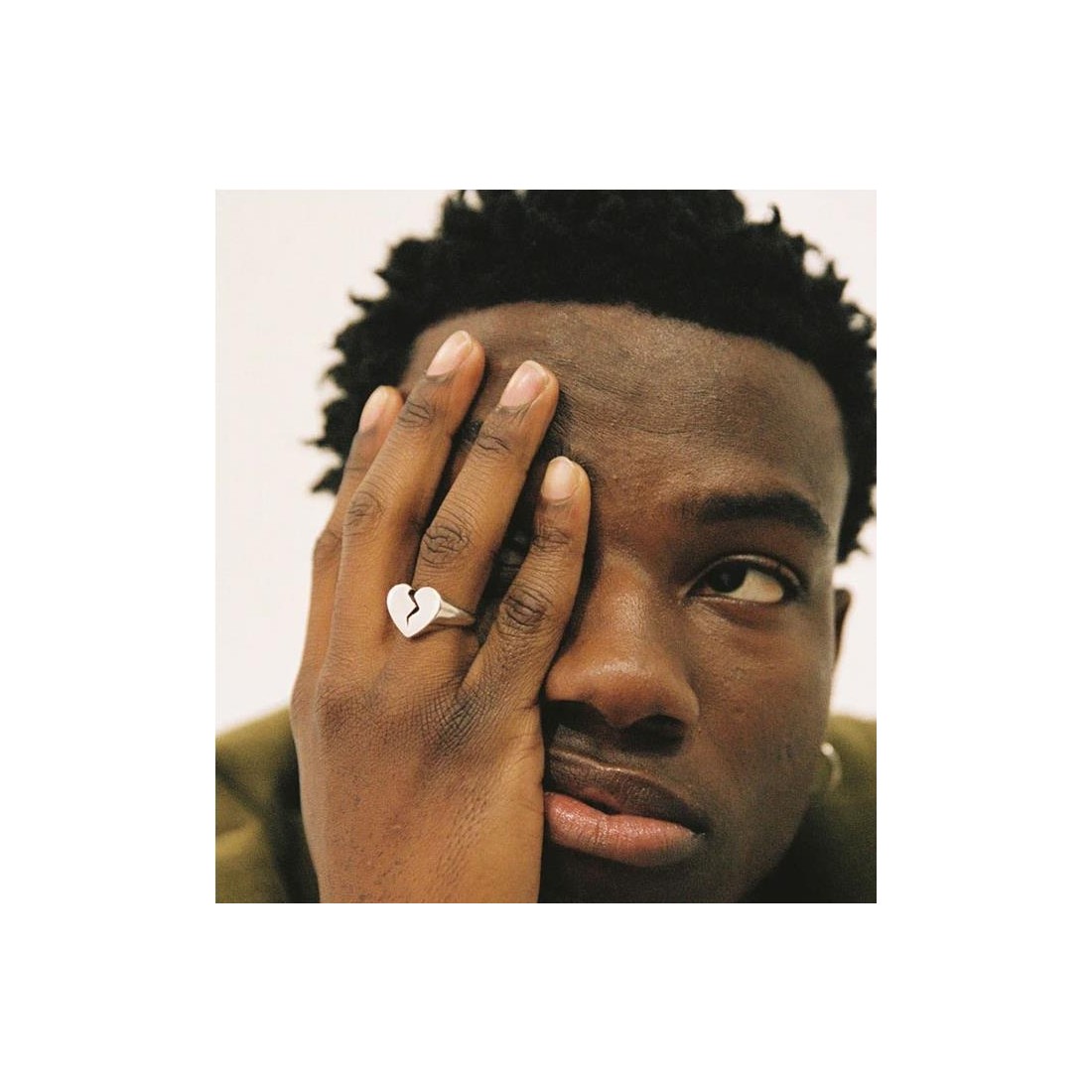 TWOJEYS BROKEN HEART RING PLATA