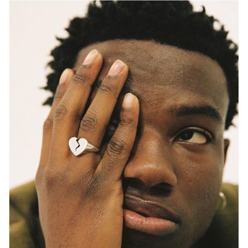 TWOJEYS BROKEN HEART RING PLATA