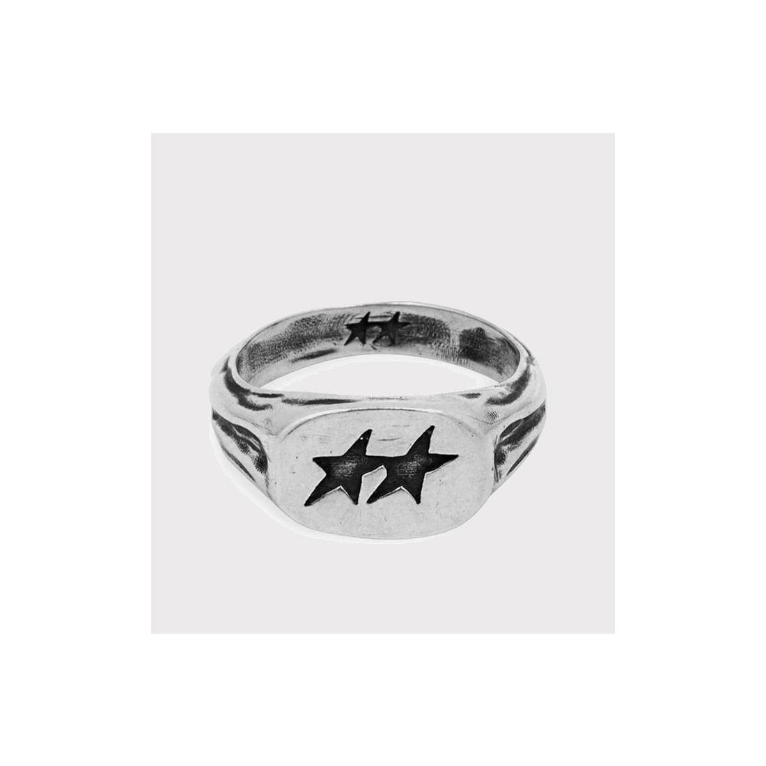 TWOJEYS SUPERSTAR SIGNET RING PLATA
