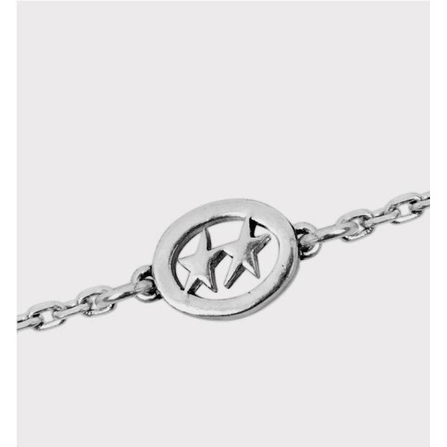 TWOJEYS MINI SUPERSTAR NECKLAC PLATA