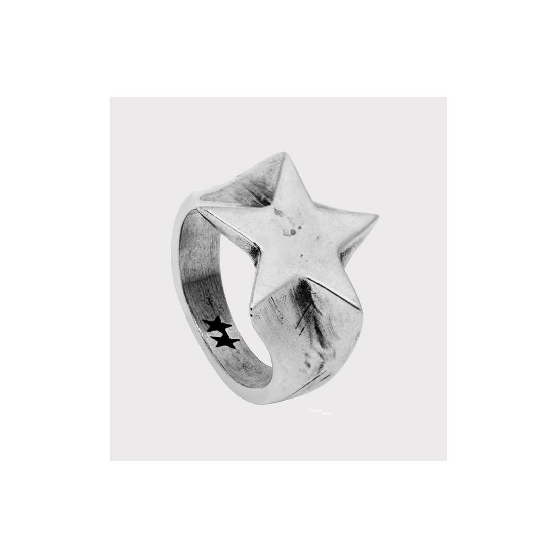 TWOJEYS SHOOTING STAR RING PLATA