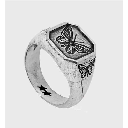TWOJEYS BUTTERFLY EFFECT RING PLATA