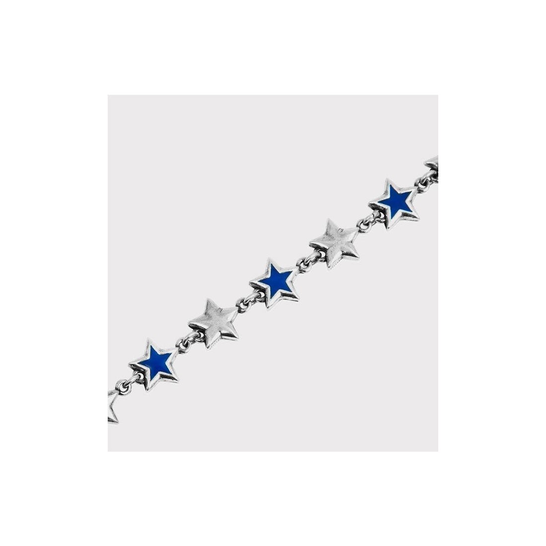 TWOJEYS ENAMELED STAR BRACELT PLATA