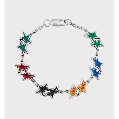 TWOJEYS MELTED STAR BRACELET MULTICOLOR