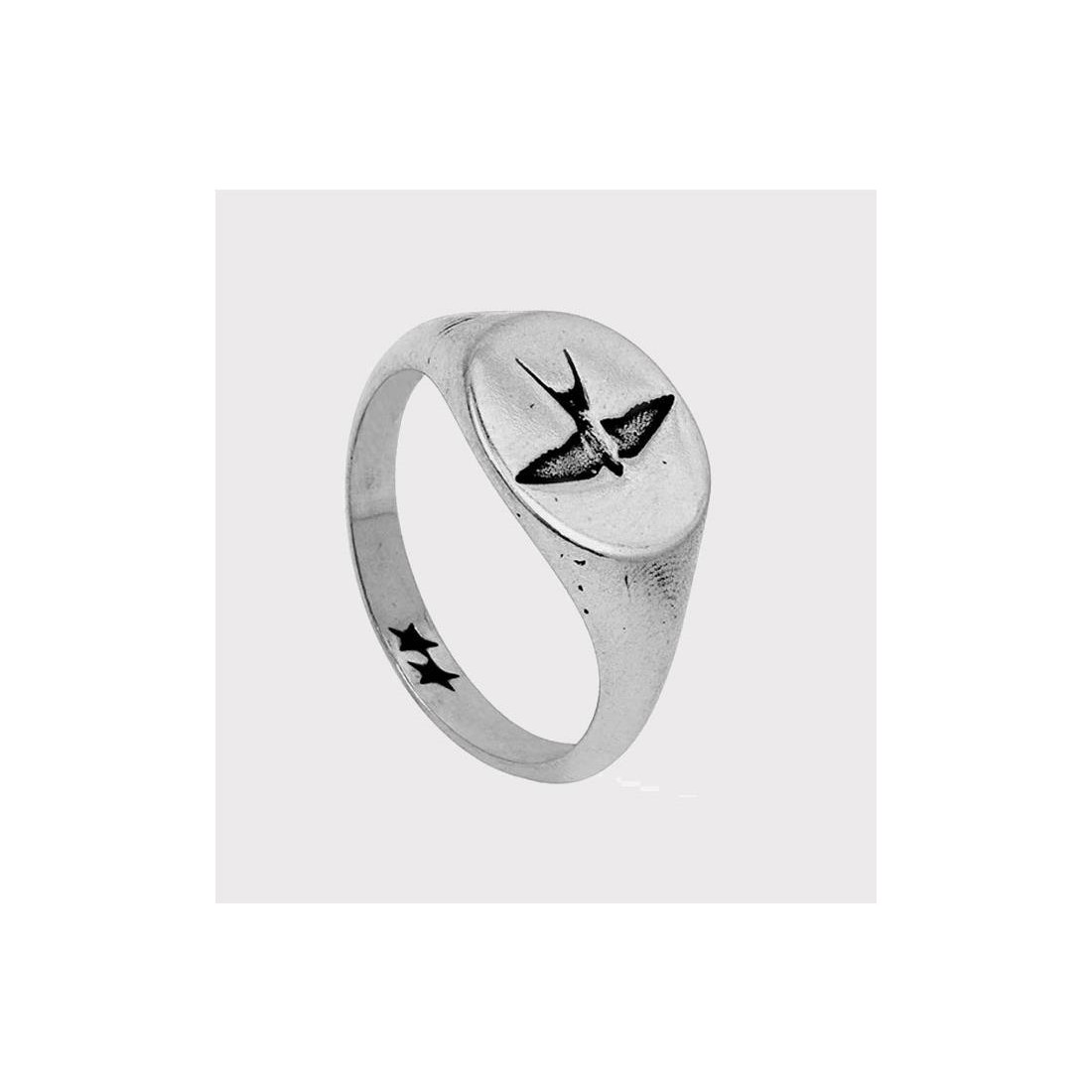 TWOJEYS LIBERTY RING PLATA