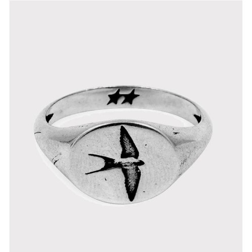 TWOJEYS LIBERTY RING PLATA
