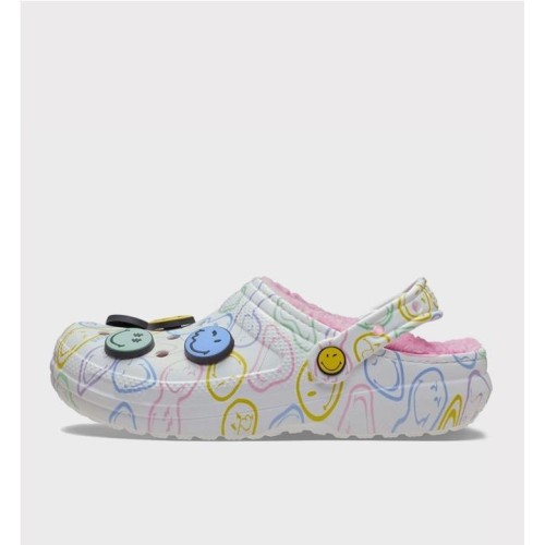 CROCS SMILEY CLASSIC LINED CLG MULTICOLOR