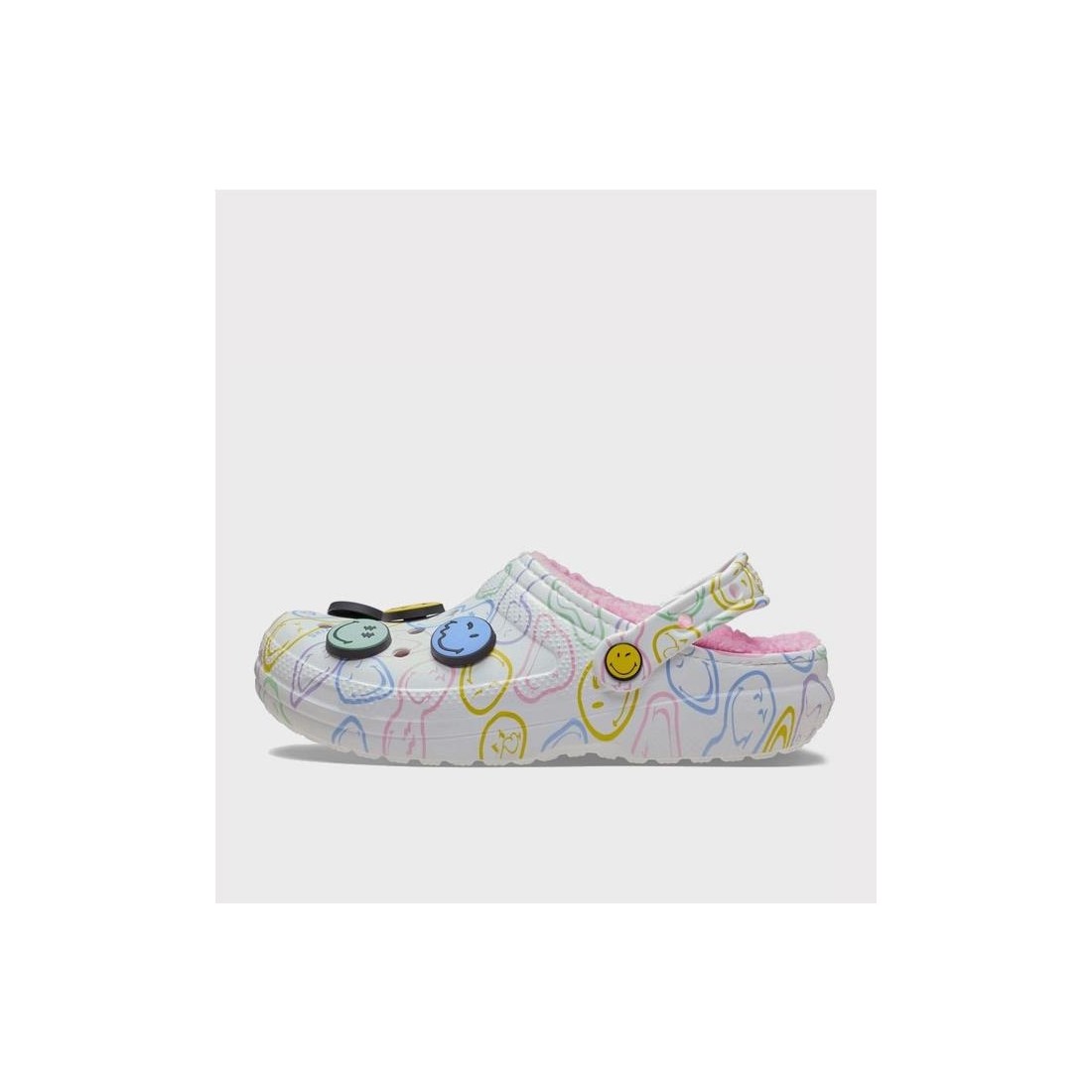 CROCS SMILEY CLASSIC LINED CLG MULTICOLOR