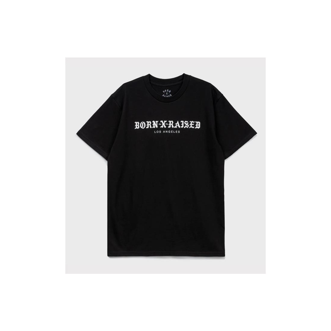 BORN X RAISED STANDARD TEE NEGRO