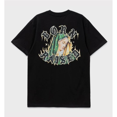 BORN X RAISED GUADALUPE TEE NEGRO