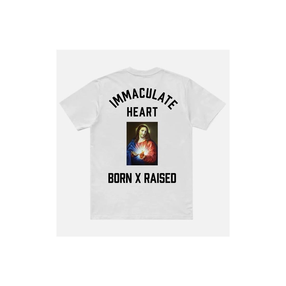 BORN X RAISED IMMACULATE TEE BLANCO