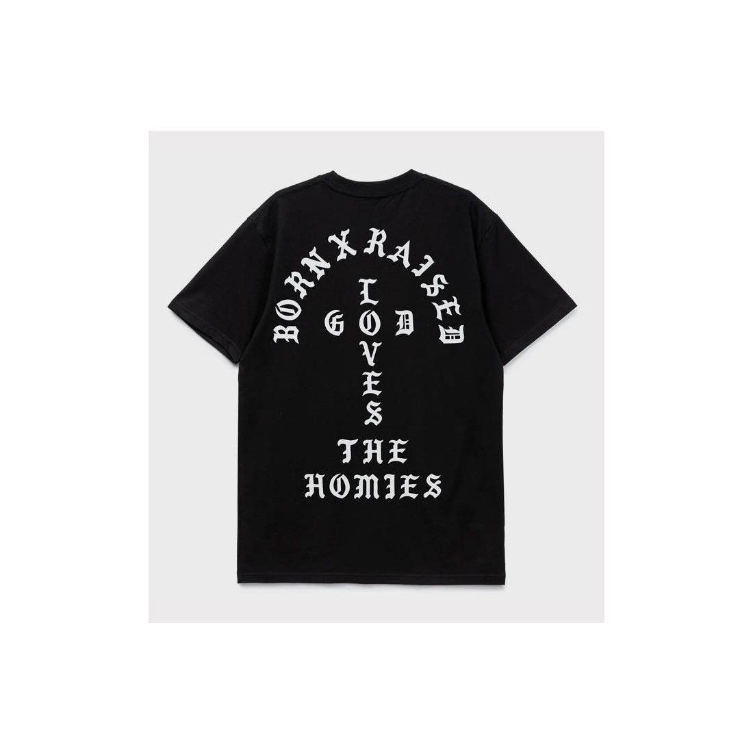 BORN X RAISED UNCONTN LOVE TEE NEGRO