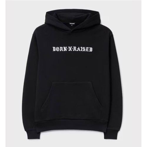 BORN X RAISED STANDARD HOODIE NEGRO