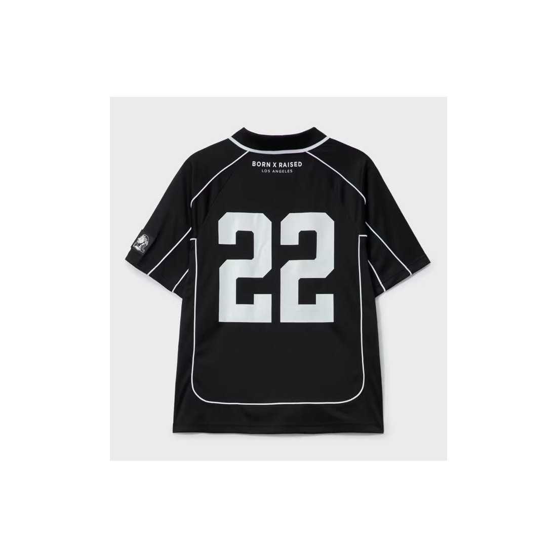 BORN X RAISED GOD LOVES JERSEY NEGRO