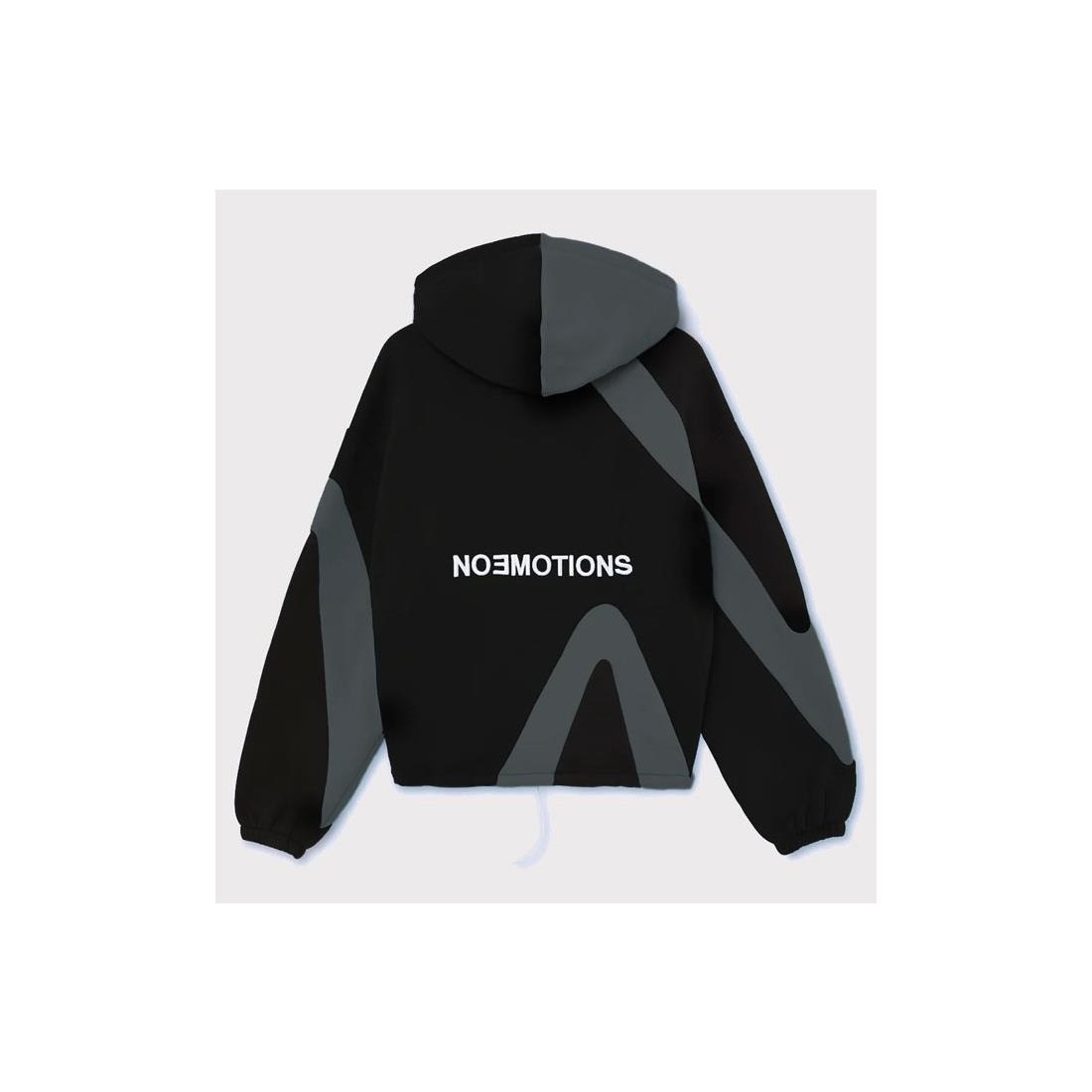 NOEMOTIONS BHOTY HOODIE NEGRO