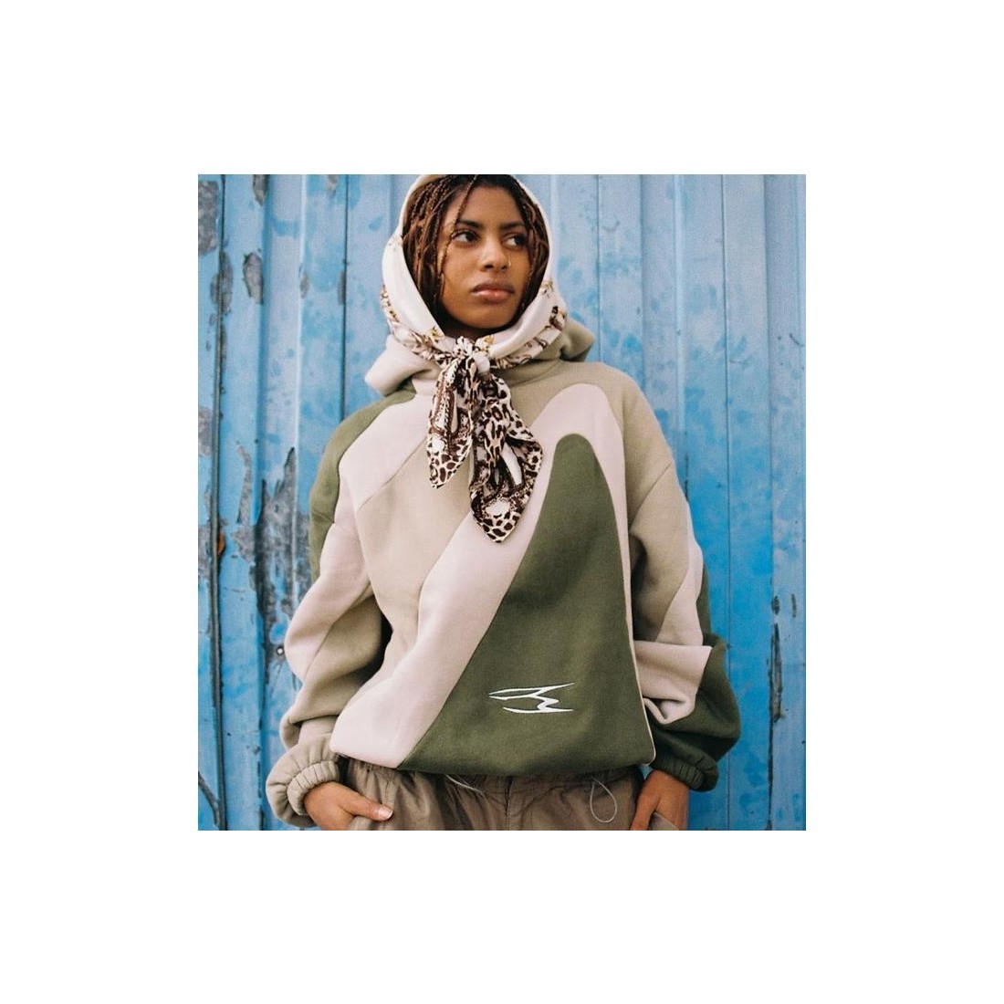 NOEMOTIONS BHOTY HOODIE VERDE
