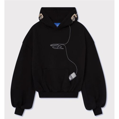 NOEMOTIONS UNCOOL HOODIE NEGRO