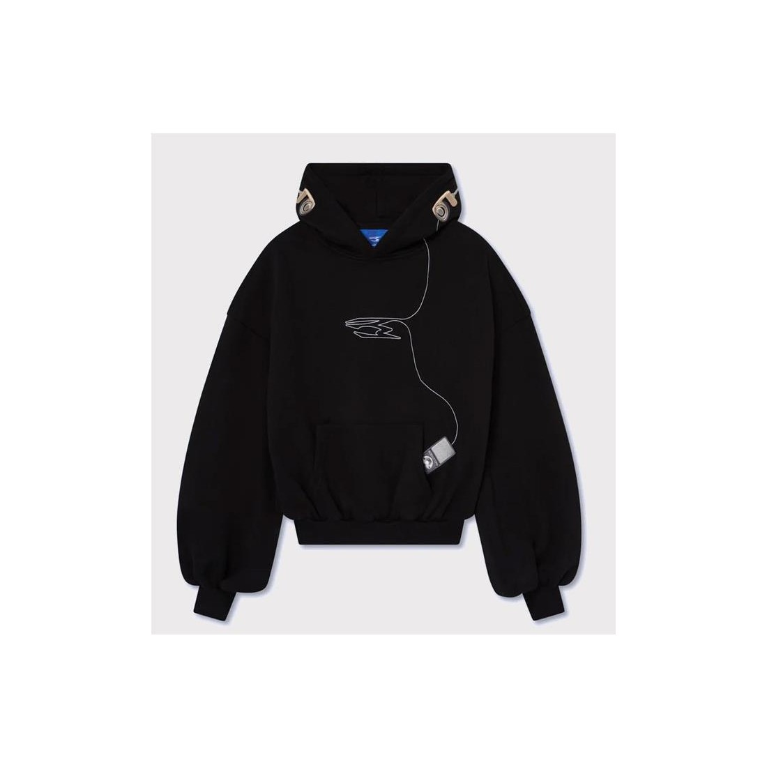 NOEMOTIONS UNCOOL HOODIE NEGRO