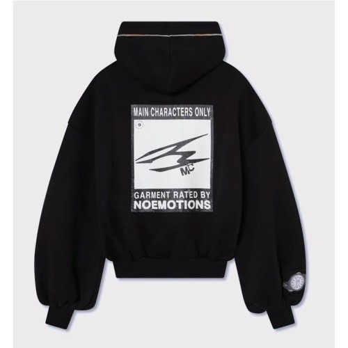 NOEMOTIONS UNCOOL HOODIE NEGRO 2