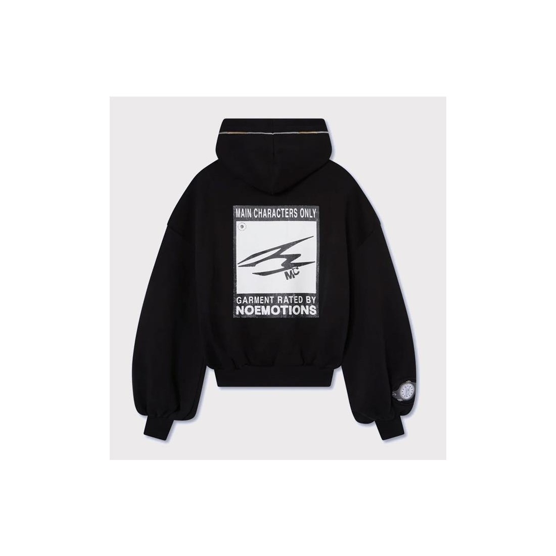 NOEMOTIONS UNCOOL HOODIE NEGRO