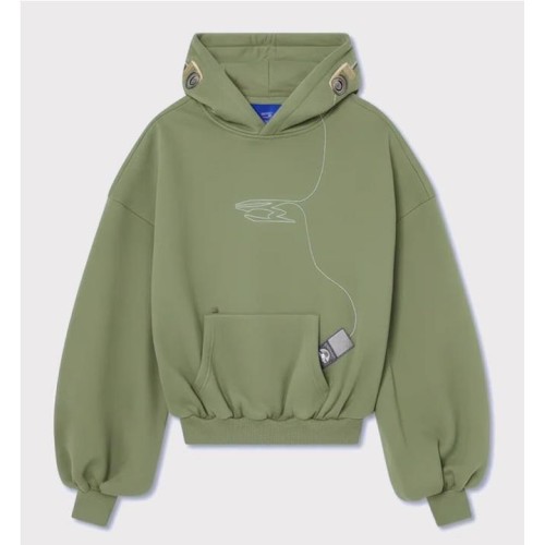 NOEMOTIONS UNCOOL HOODIE VERDE