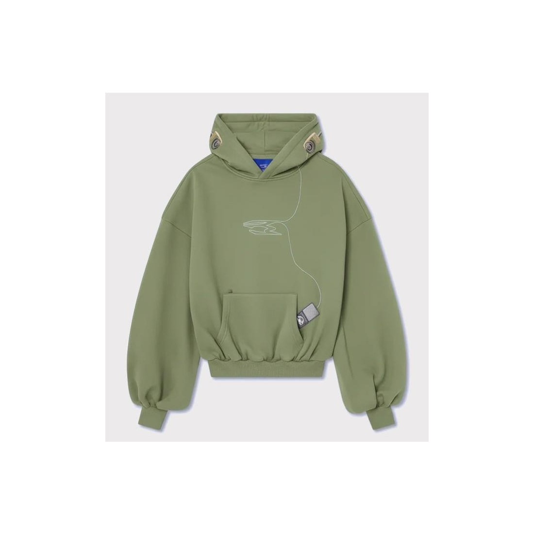 NOEMOTIONS UNCOOL HOODIE VERDE