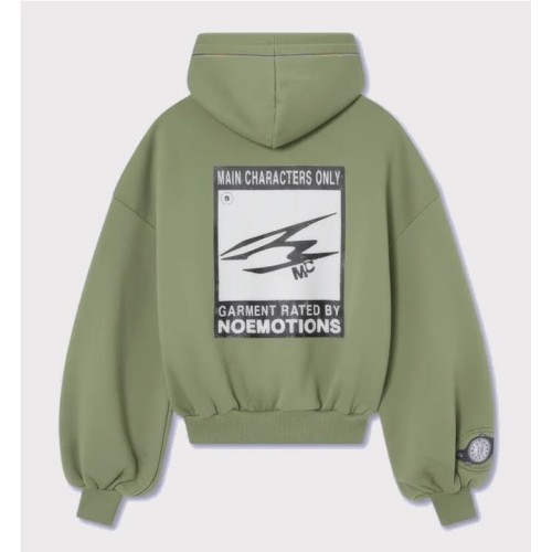 NOEMOTIONS UNCOOL HOODIE VERDE