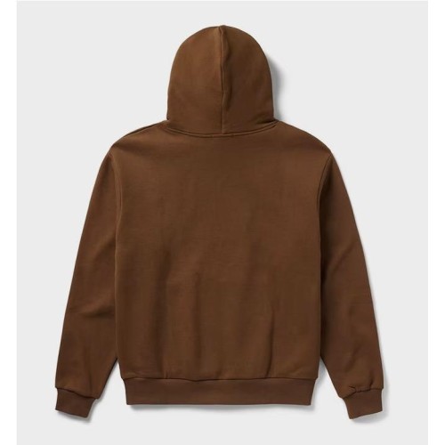 BORN X RAISED EMBROIDERED HOOD MARRON 2
