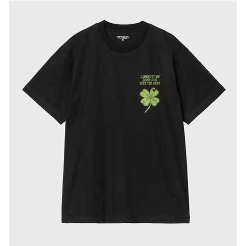 CARHARTT WIP CLOVER TEE NEGRO