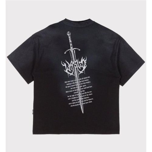 WASTED PARIS SWORD BOXY TEE NEGRO 2