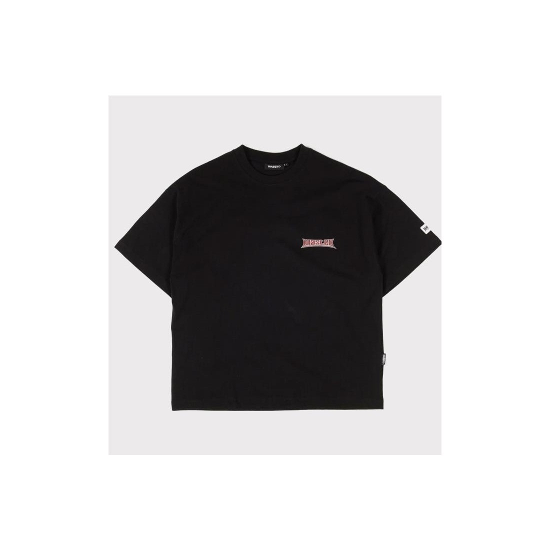 WASTED PARIS PUSHER BOXY TEE NEGRO