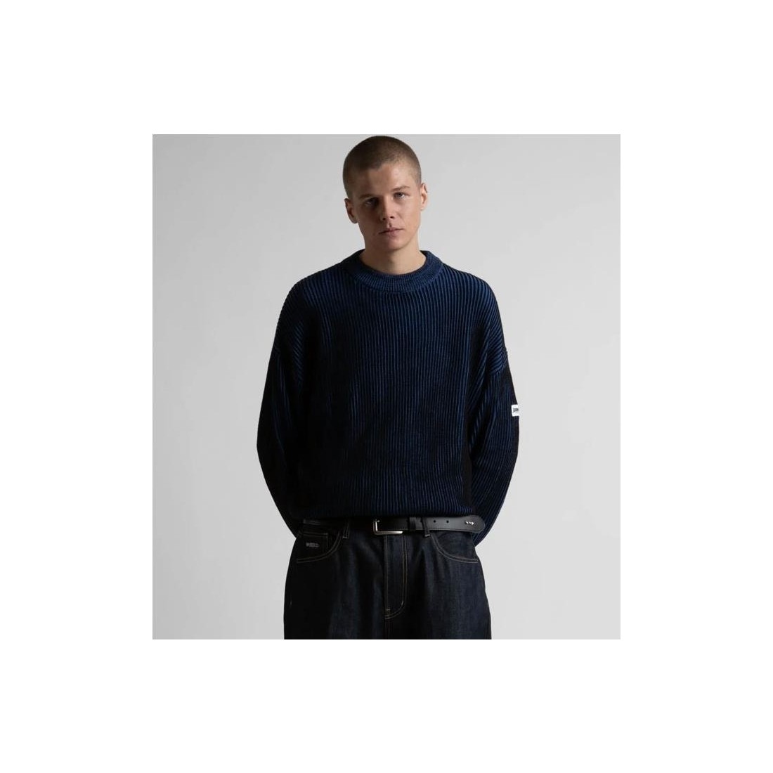 WASTED PARIS PUSHER SWEATER AZUL OSCURO