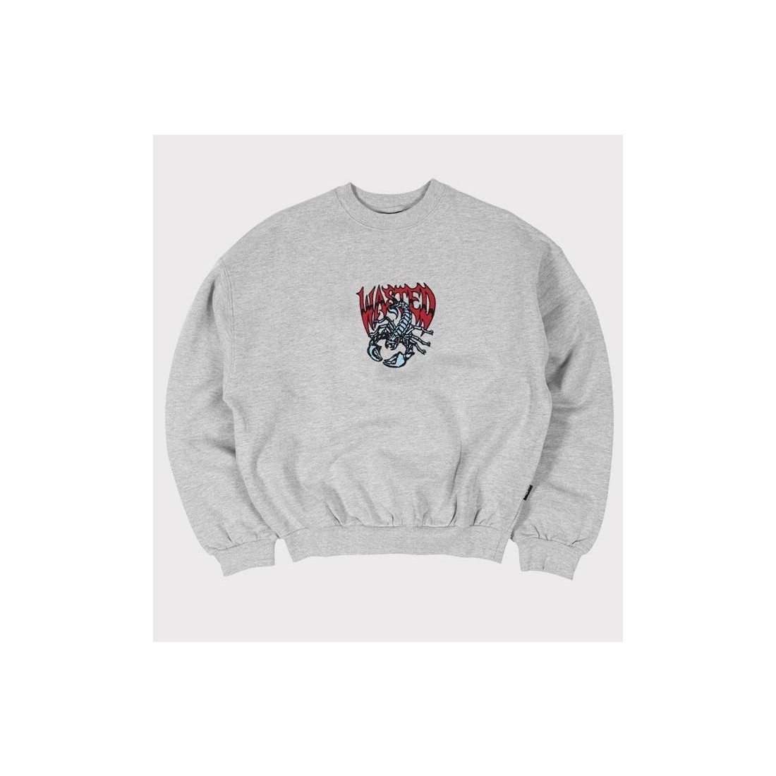 WASTED PARIS BANE CREWNECK GRIS