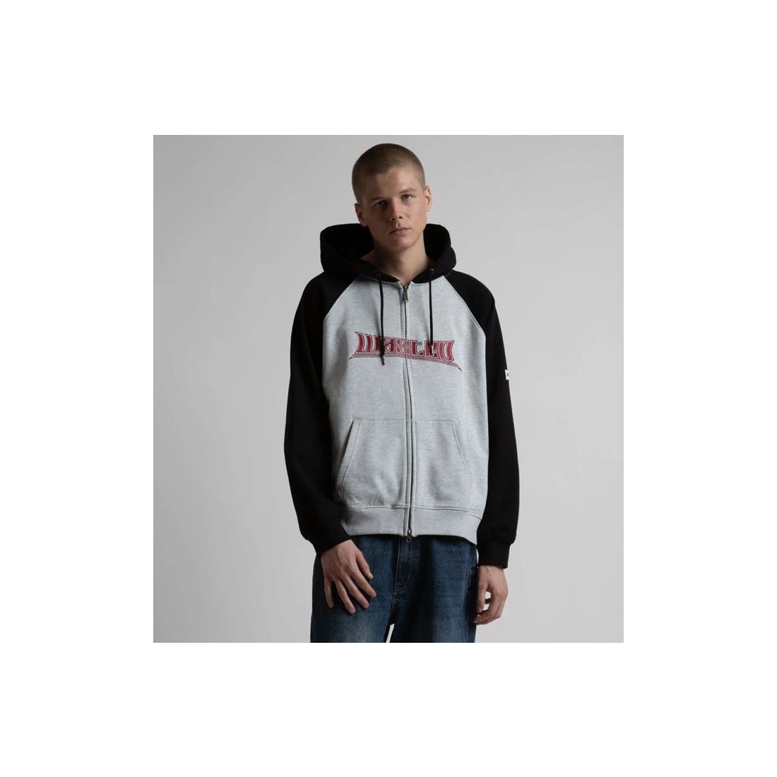 WASTED PARIS PUSHER BOXY ZIP GRIS
