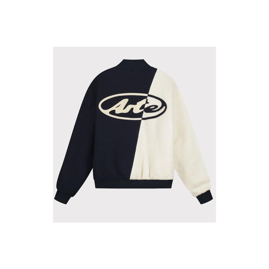 ARTE WOOL VARSITY JACKET AZUL MARINO