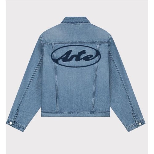ARTE CIRCLE LOGO JEANS JACKET AZUL