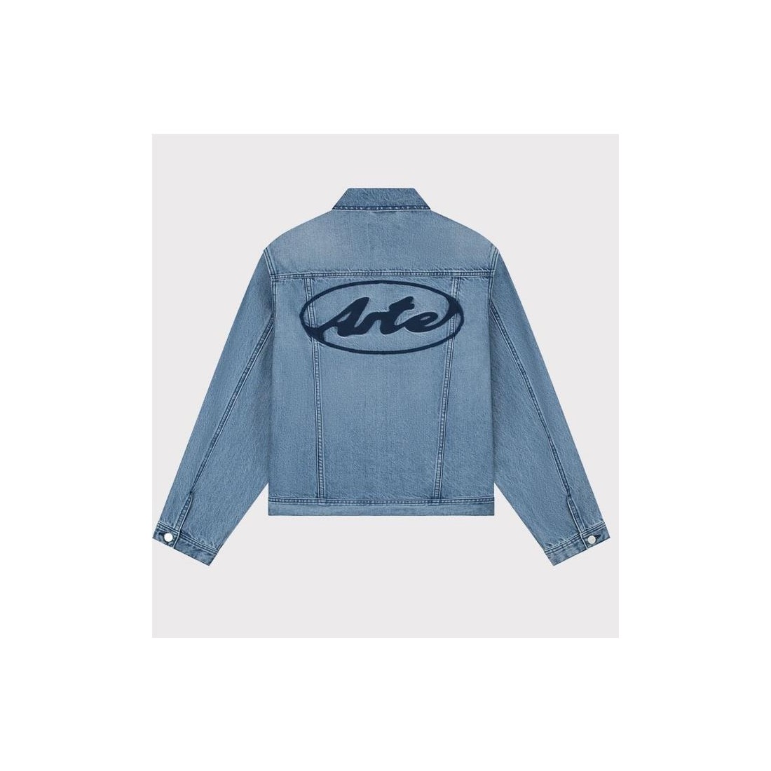 ARTE CIRCLE LOGO JEANS JACKET AZUL