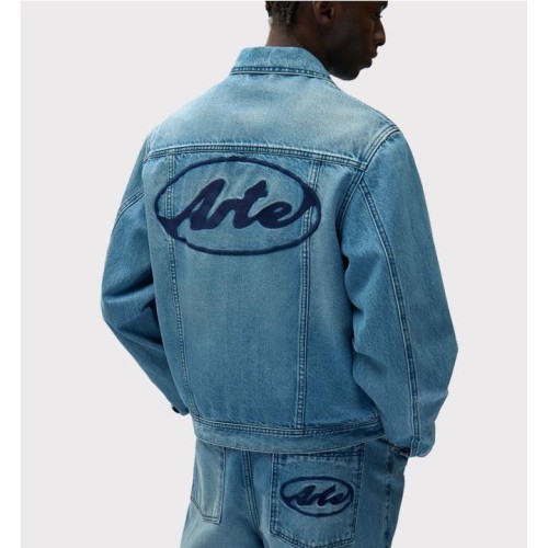 ARTE CIRCLE LOGO JEANS JACKET AZUL