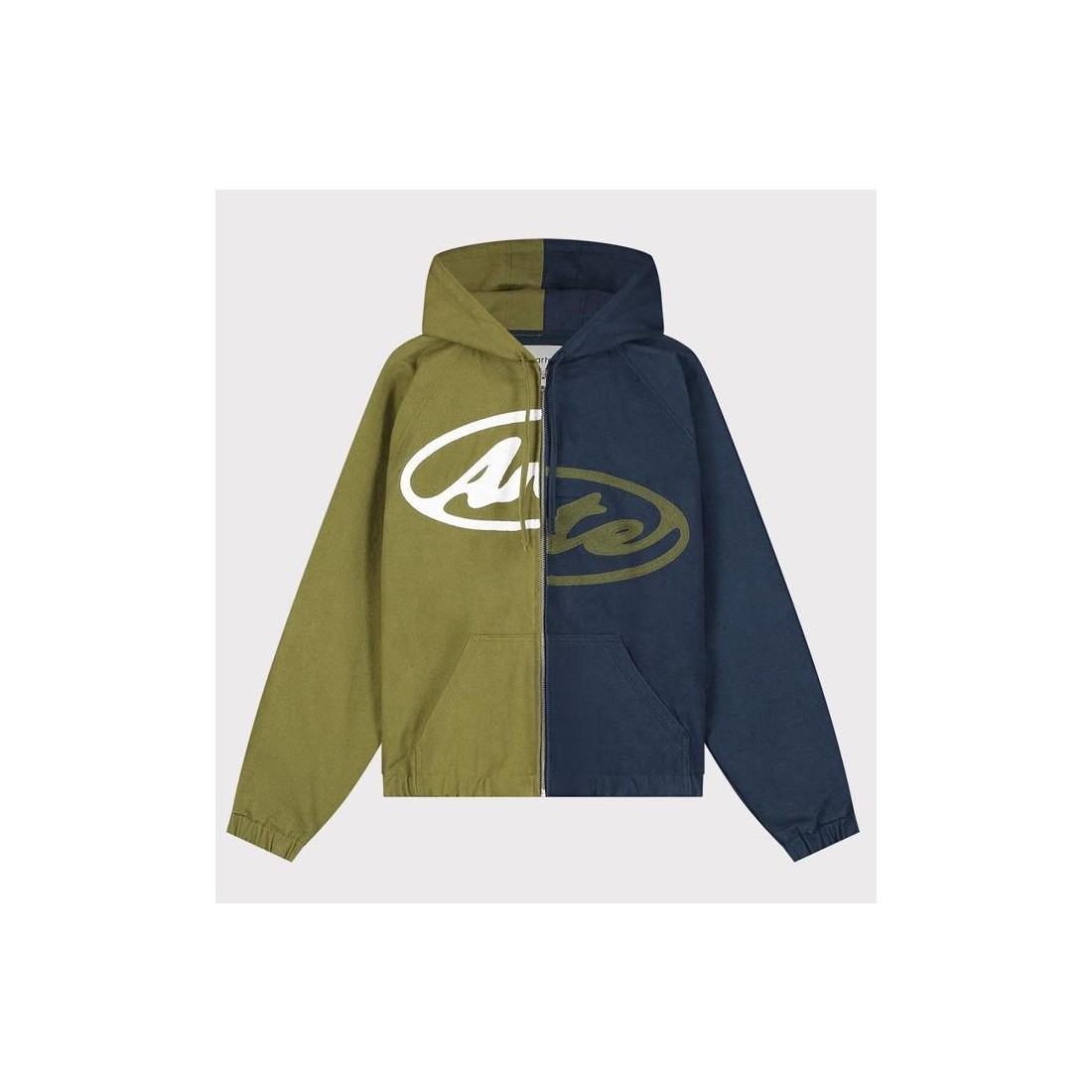 ARTE SPLIT LGO CANVAS HOOD JKT AZUL MARINO