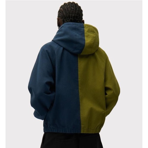 ARTE SPLIT LGO CANVAS HOOD JKT AZUL MARINO