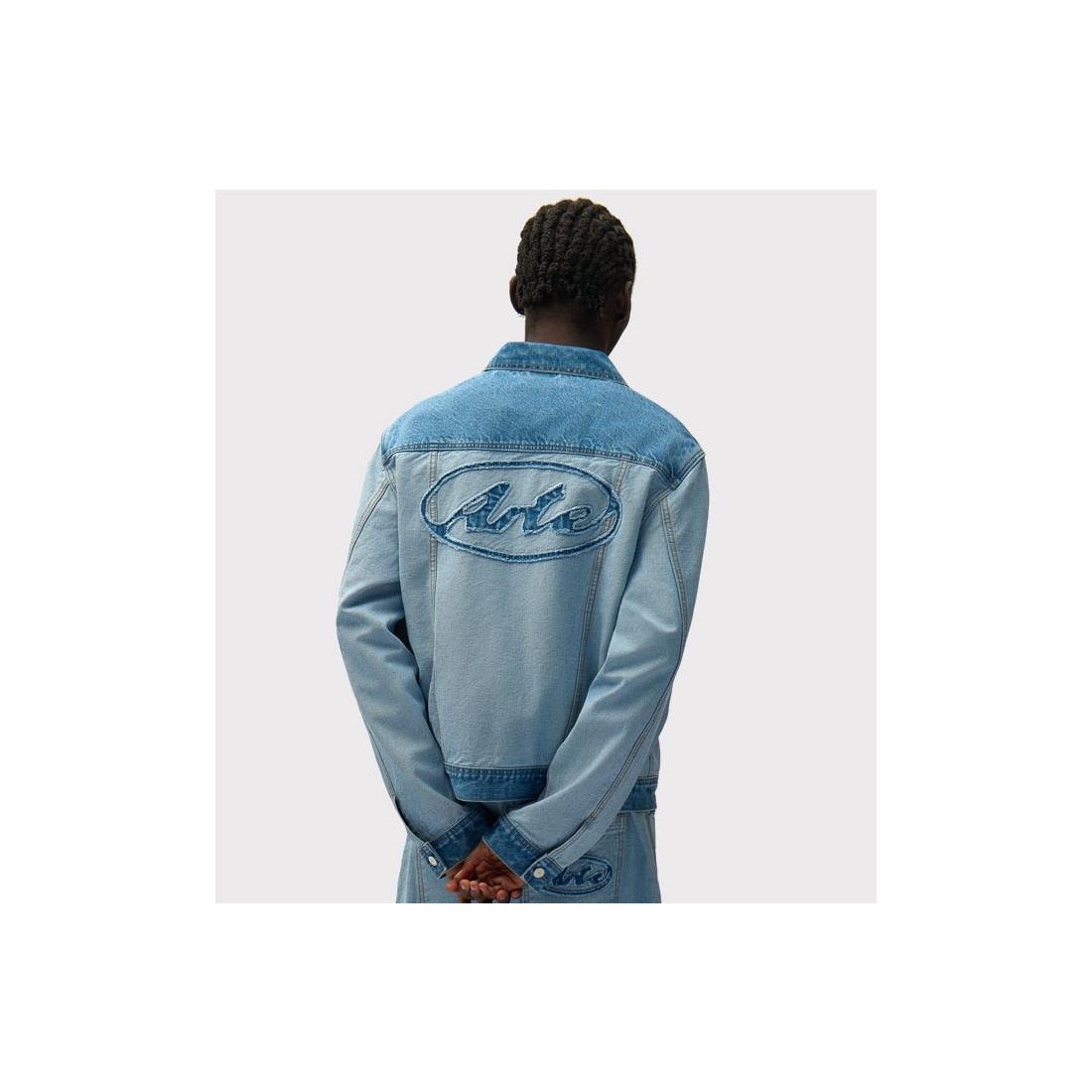 ARTE DENIM INSIDE/OUT JACKET AZUL