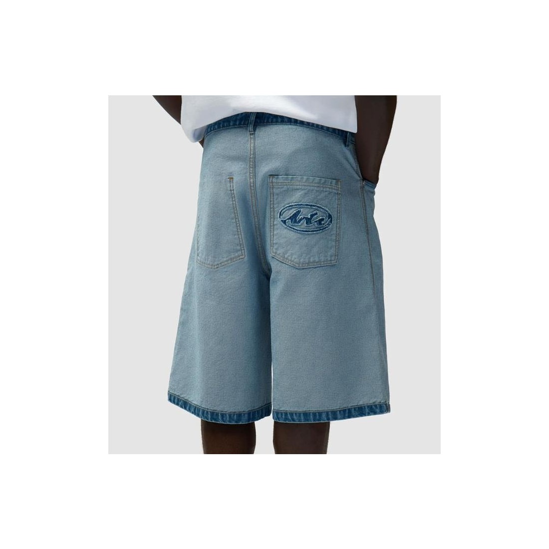 ARTE DENIM INSIDE/OUT SHORTS AZUL