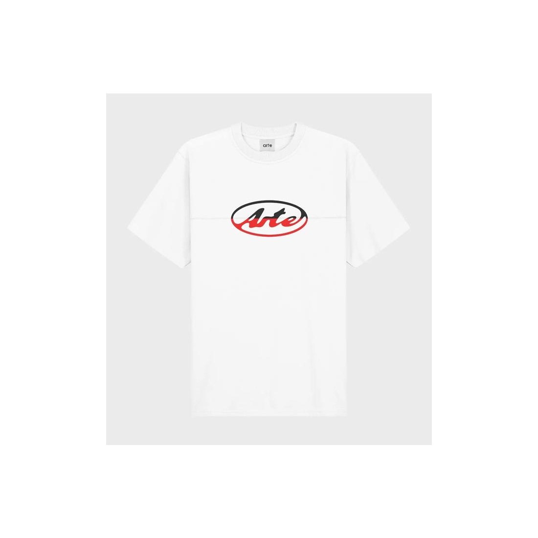 ARTE CIRCLE LOGO CUT TEE BLANCO