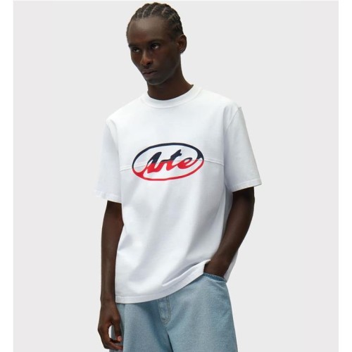 ARTE CIRCLE LOGO CUT TEE BLANCO