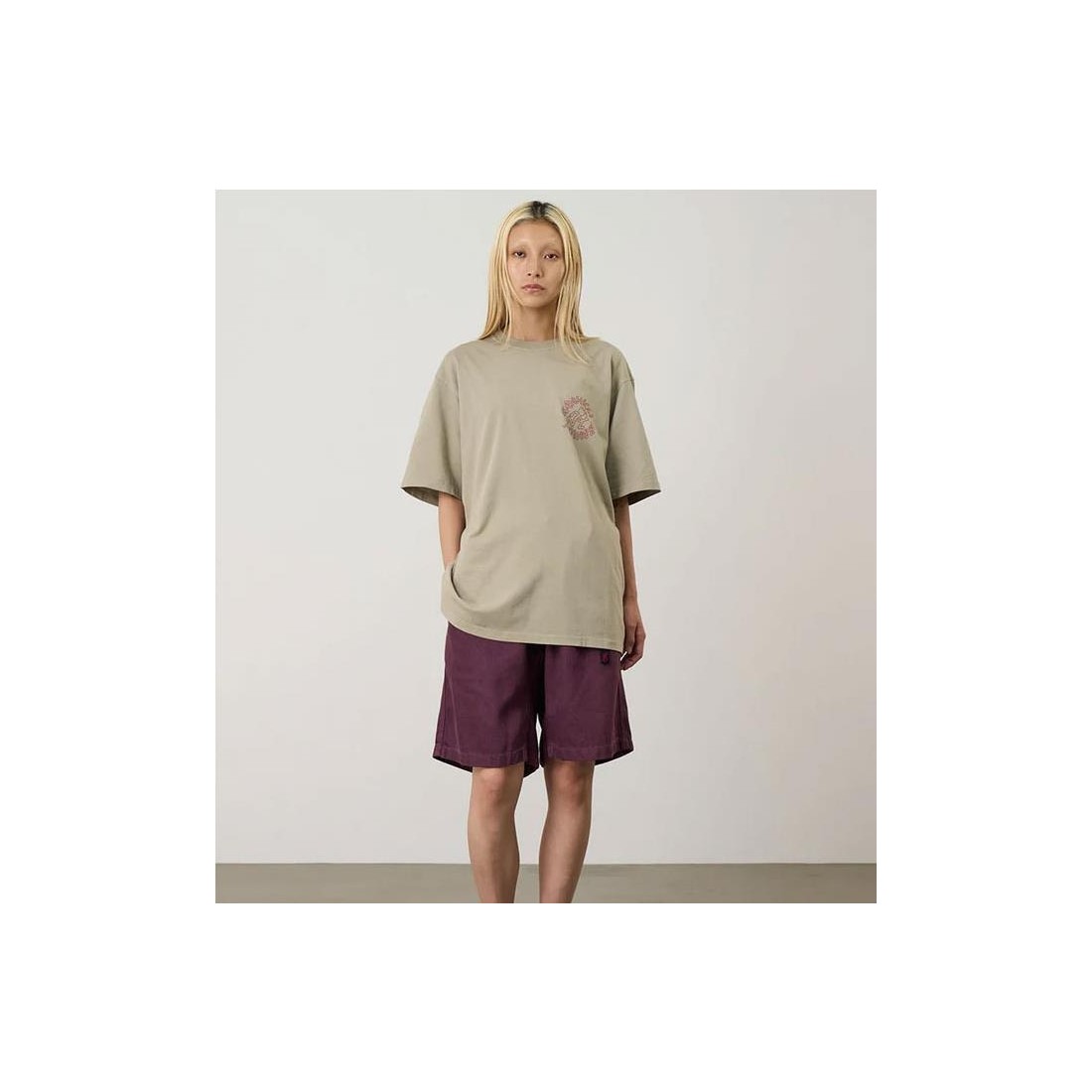 GRAMICCI RUNNING MAN TEE BEIGE