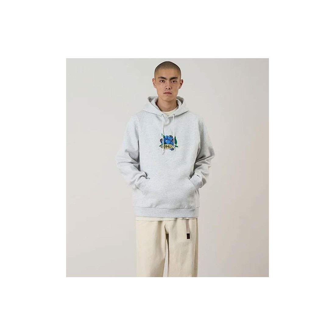 GRAMICCI BLUEBERRY HOODIE GRIS