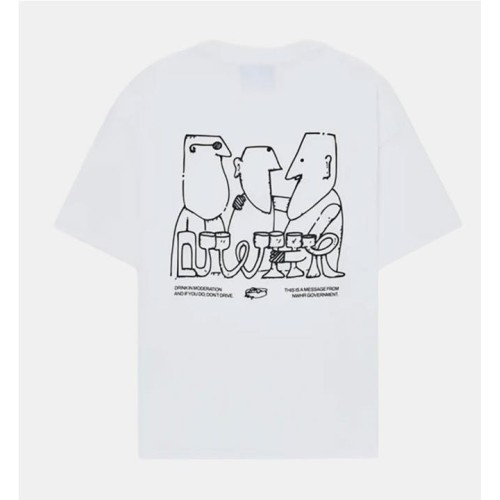 NWHR FRIENDS TEE BLANCO