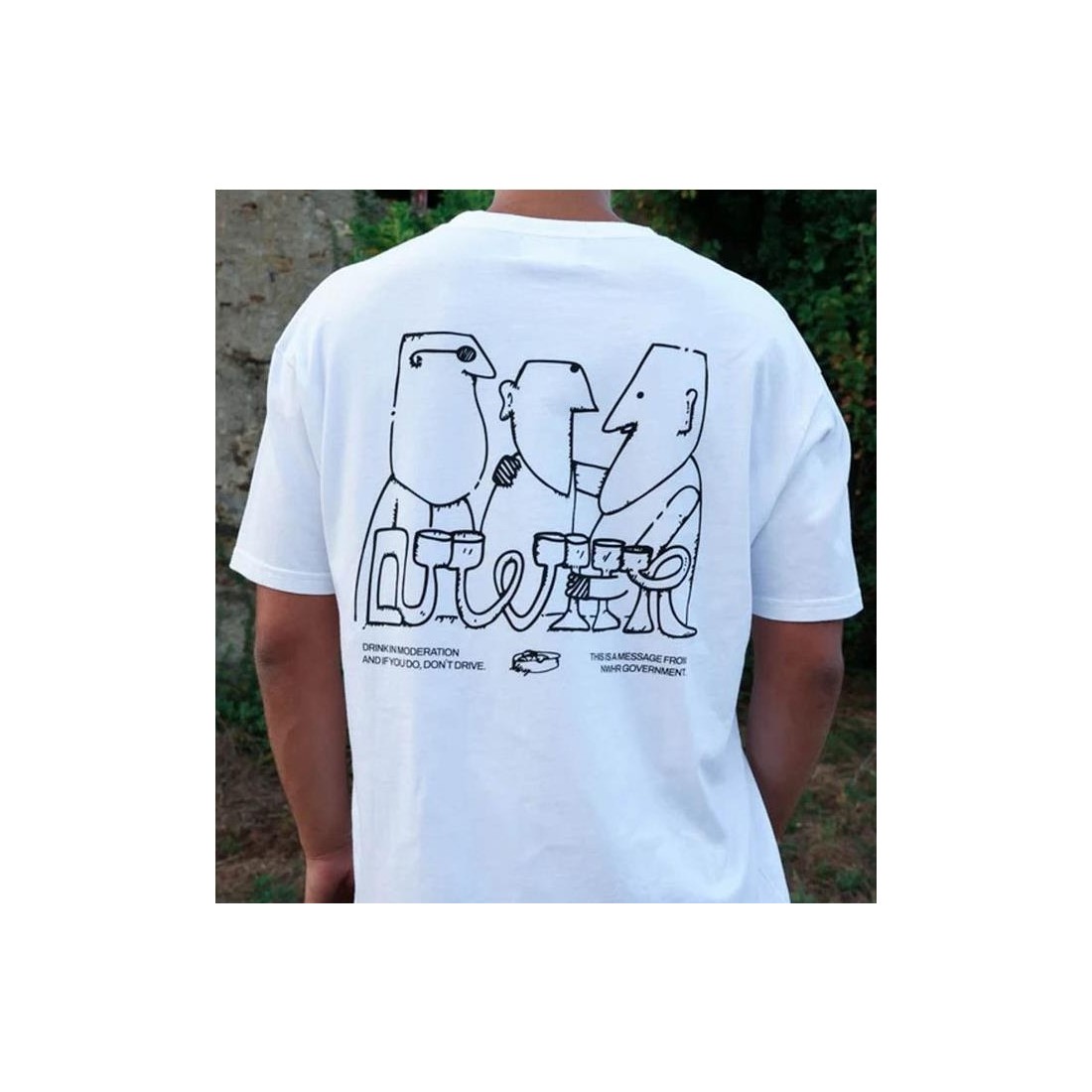 NWHR FRIENDS TEE BLANCO