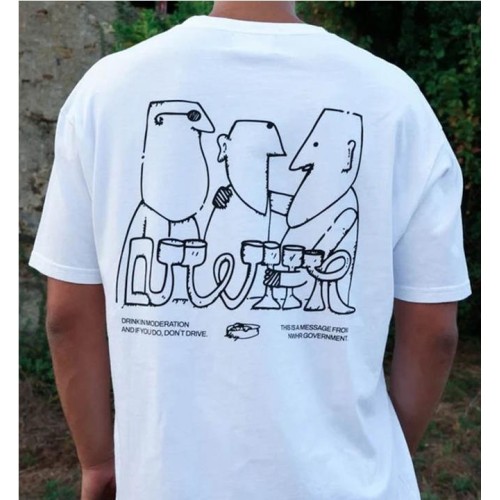 NWHR FRIENDS TEE BLANCO